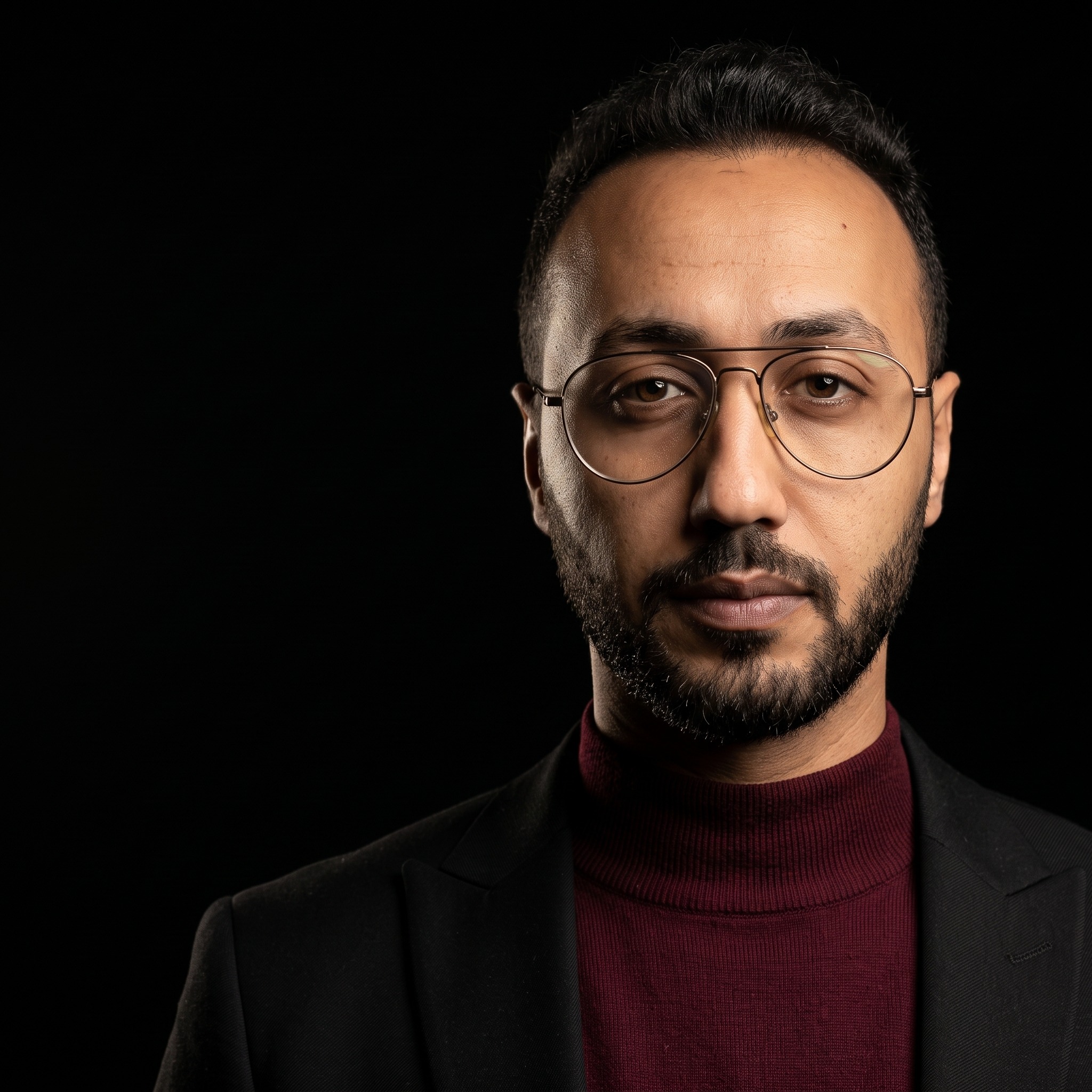 Portrait of Ahmed Moustafa